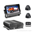 I-4-Channel NVR Car Hard Disk Recorder + Display